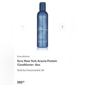 NIB Ecru New York Acacia Protein Conditioner 8fl oz